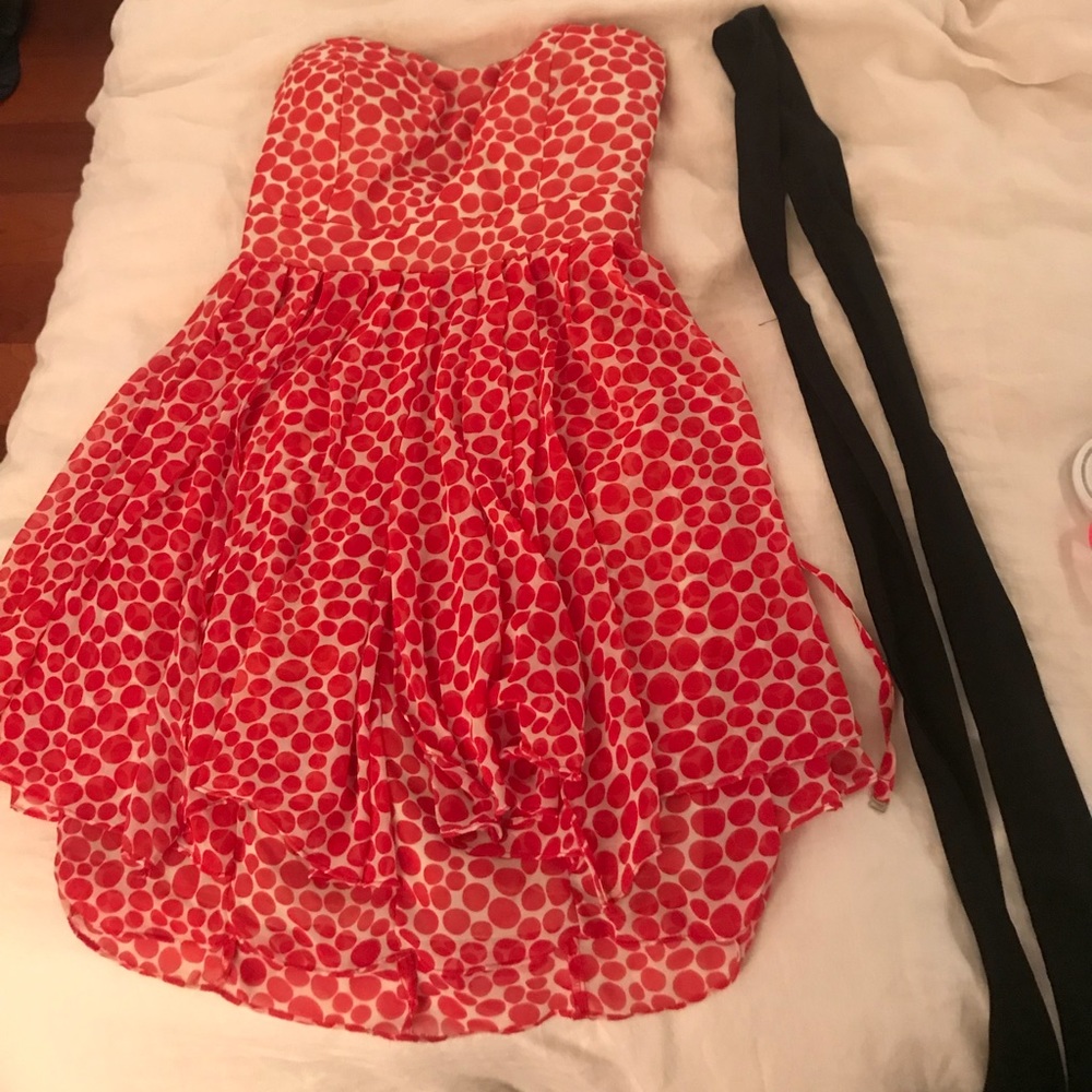 Strapless Cocktail Dress
